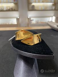 Bracciale Manchette Dorato Design Geometrico - acc