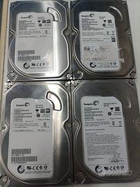 N. 4 hdd sata 500GB 3,5"