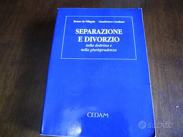 Volume "Separazione e divorzio" nella dottrina....