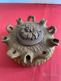 GROLLA DELL'AMICIZIA IN LEGNO INTAGLIATO-VINTAGE