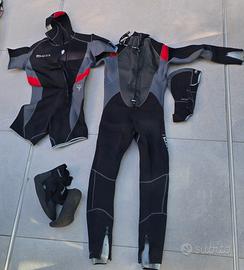 attrezzatura sub  mares, scubapro e free shark