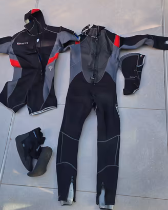 attrezzatura sub  mares, scubapro e free shark