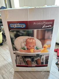 Seggiolone bambini, pappe svezzamento, PegPerego