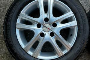 4 Cerchi MAK 16”+ Gomme Invernali  205/60 R16