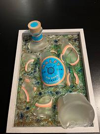 Opera d’Arte 3D “Malfy Gin Rosa” - Quadro Design