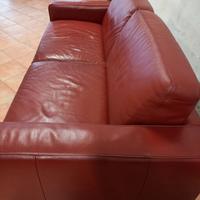 Divani 2 e 3 posti vera pelle Divani&Divani