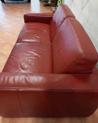 Divani 2 e 3 posti vera pelle Divani&Divani