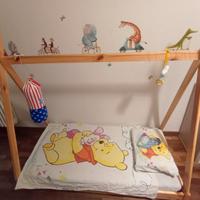 Lettino bambino/a stile Montessori
