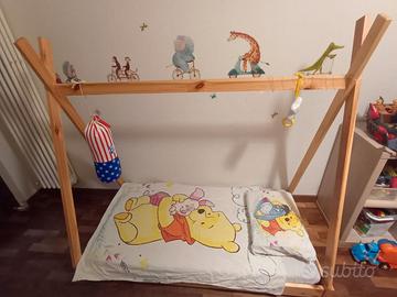 Lettino bambino/a stile Montessori