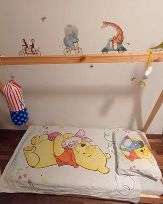 Lettino bambino/a stile Montessori