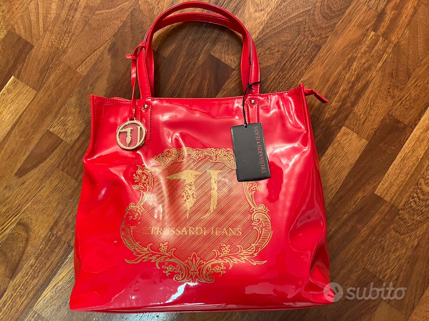 Borsa on sale trussardi rossa