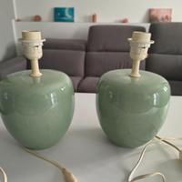 Due lampade da tavolo vintage S. Bernardo
