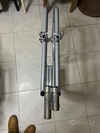 Girello per anziani più braccioli