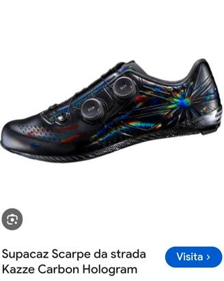 Scarpe da ciclista Supacaz Kazze Carbon Hologram