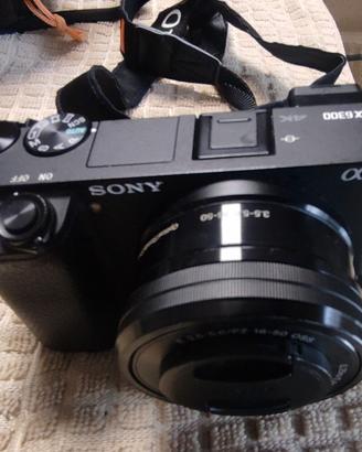 Sony mirrorless+ teleobiettivo+ accessori