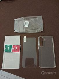 Custodia galaxy s 25 con pellicola vetro