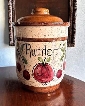 Vaso in ceramica vintage per Rumtopf