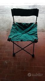 Sedia richiudibile a ombrello