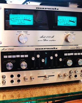 Marantz finale 250 e Marantz 3800 preamplificatore