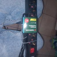 presa multipla - ciabatta 6 posti