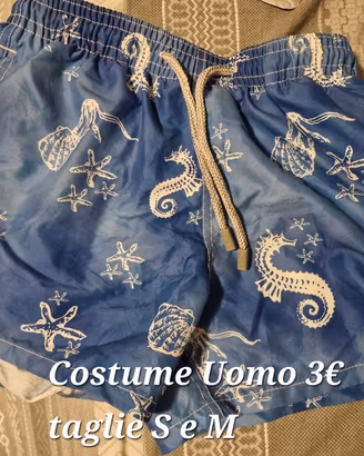Costume Uomo tema marino