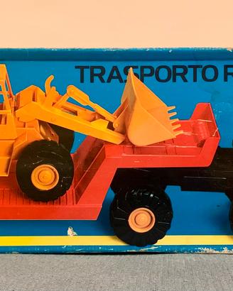 Giocattolo Camion trasporto Ruspa - Vintage Nuovo