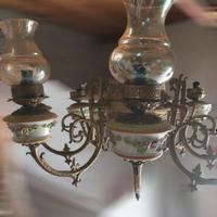 lampadario vintage a 10 luci