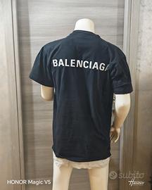 T-shirt unisex Balenciaga originale con etichetta 