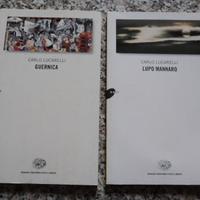 2 libri Carlo Lucarelli: Guernica, Lupo Mannaro