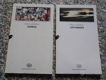 2 libri Carlo Lucarelli: Guernica, Lupo Mannaro