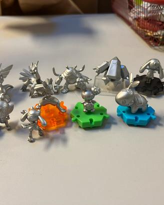 Pokemon figures statuine Bandai Silver no Tomy