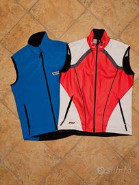 Lotto 2 Gilet Tecnici Sportful Ciclismo/Running