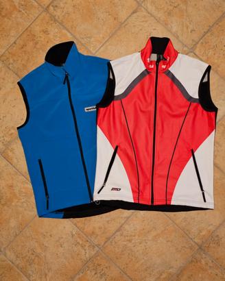 Lotto 2 Gilet Tecnici Sportful Ciclismo/Running