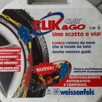 Catene da neve 195 55 R15 CLIK CLAK & GO