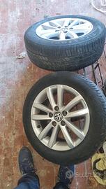 COPPIA CERCHI IN LEGA E GOMME