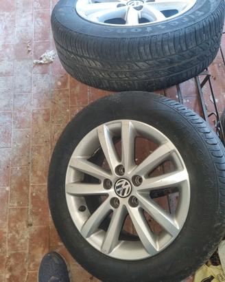 COPPIA CERCHI IN LEGA E GOMME