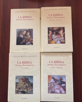 Bibbia completa in 4 volumi – Edizione Mondadori