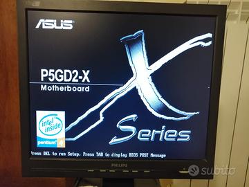 Pc Asus Completo di Monitor Philips