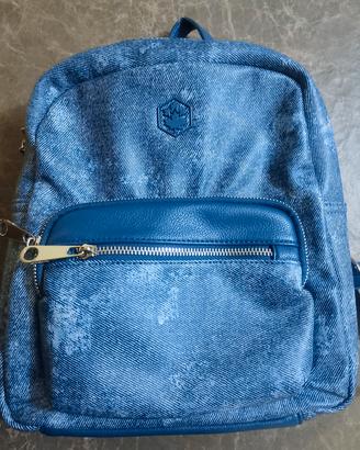 Zainetto Lumberjack effetto jeans