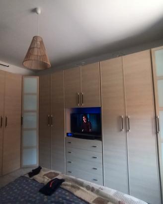 armadio camera da letto angolare 