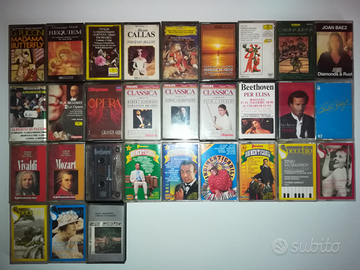 Musicassetta musica Classica, Jazz, Lirica