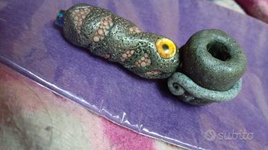 pipe collane e  dilatatori orecchie fatto a mano