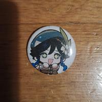 Spilla pin Genshin Impact Venti Barbatos 32mm