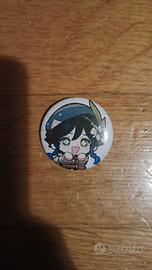 Spilla pin Genshin Impact Venti Barbatos 32mm