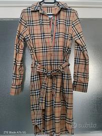camicia lunga Burberry originale