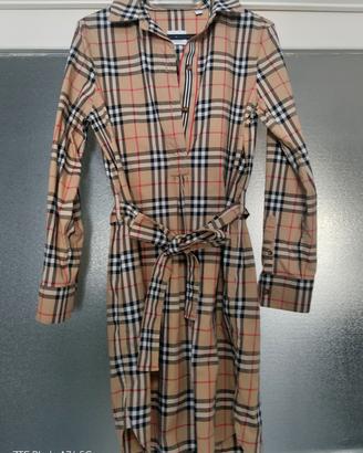 camicia lunga Burberry originale
