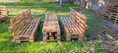 banchine giardino di palet