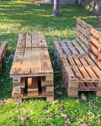 banchine giardino di palet