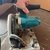 Sega Circolare Makita con Binari di Guida 