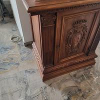 Arrademento legno i tagliato a mano altri 2 pezzi